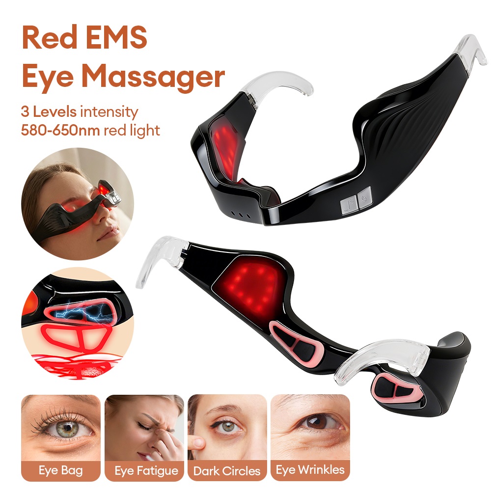 Электрический массажер для гла – обзор и цена Light Therapy Glasses