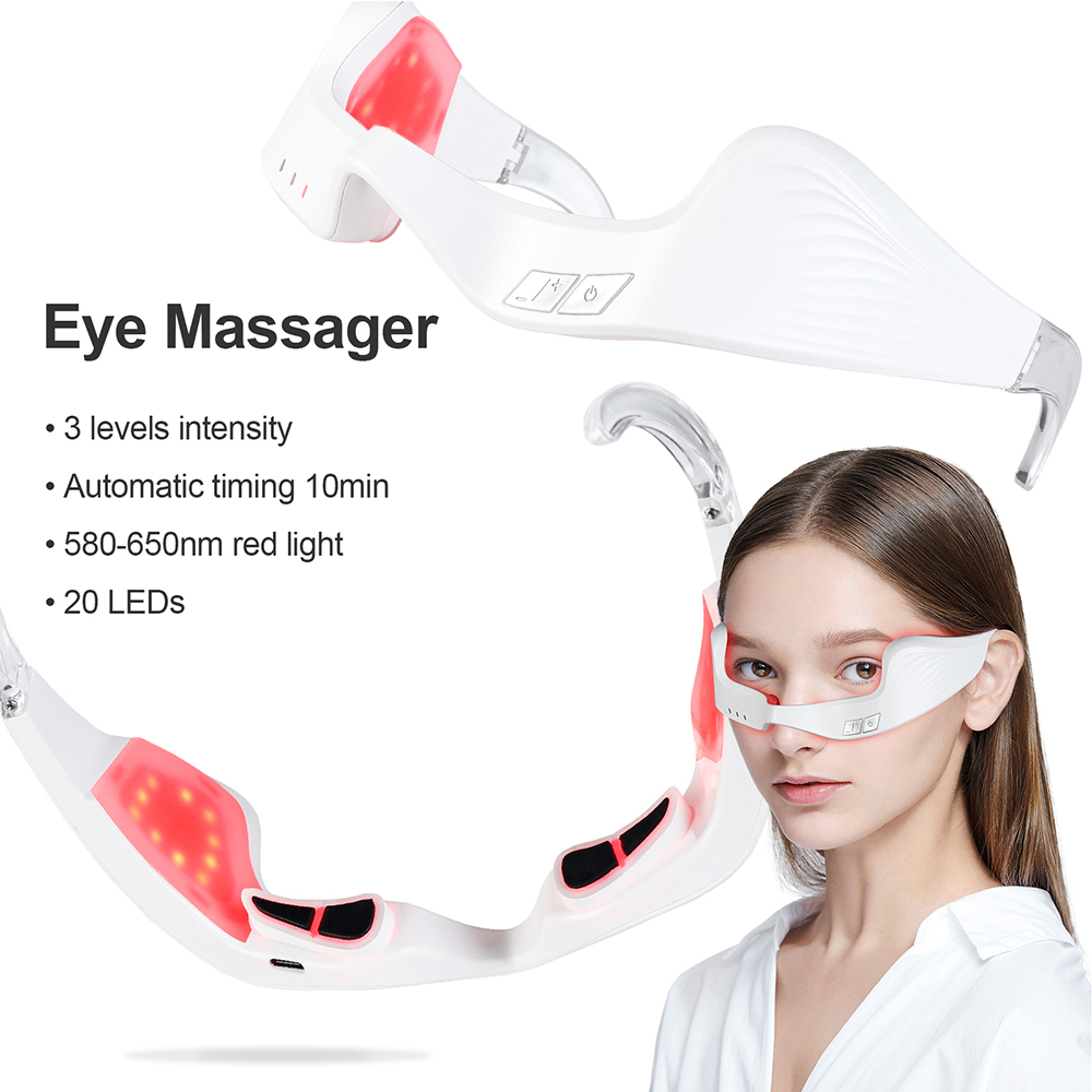 Электрический массажер для гла – обзор и цена Light Therapy Glasses