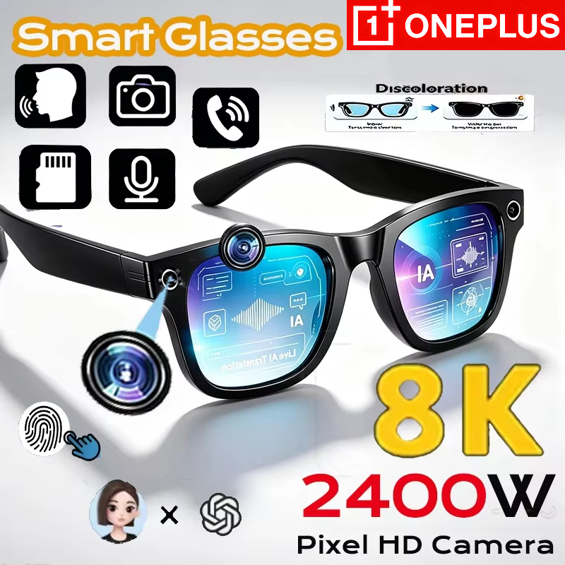 Новые умные очки OnePlus 8K 24 – обзор и цена Smart Glasses Lens